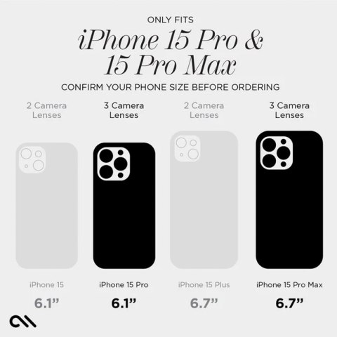 Case-Mate Aluminum Ring Lens Protector - Szkło ochronne na obiektyw aparatu iPhone 15 Pro / iPhone 15 Pro Max (Twinkle) Case-Mate Aluminum Ring Lens Protector - Szkło ochronne na obiektyw aparatu iPhone 15 Pro / iPhone 15 Pro Max (Twinkle)