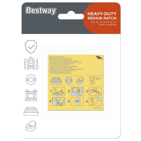 Bestway Zestaw naprawczy ŁATKI samoprzylepne 62068