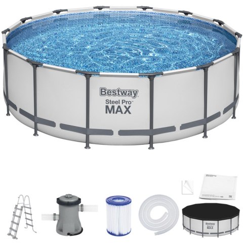 Bestway basen stelażowy 427x122cm 10w1 5612X Bestway basen stelażowy 427x122cm 10w1 5612X