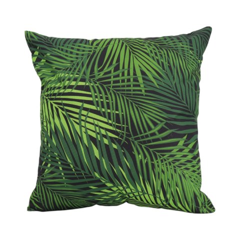 Poszewka wodoodporna Botanic z filtrem UV 45x45 Dark Palms liście zielona Domarex