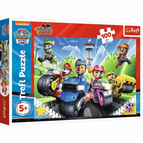 Puzzle Trefl puzzle 100 elementów Ekipa Na Motorach 16430