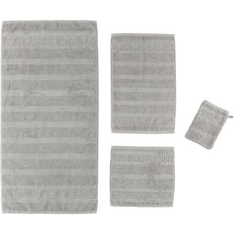 Ręcznik Noblesse 50x100 srebrny 775 frotte frotte 550g/m2 100% bawełna Cawoe Ręcznik Noblesse 50x100 srebrny 775 frotte frotte 550g/m2 100% bawełna Cawoe