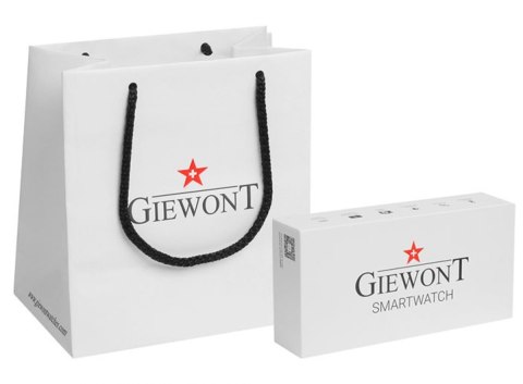 Smartwatch Giewont GW120-1 Różowe Złoto-Różowy Smartwatch Giewont GW120-1 Różowe Złoto-Różowy