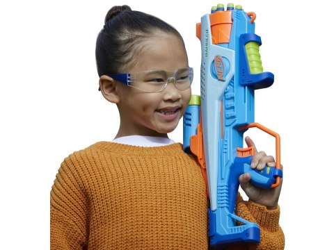 Nerf blaster Elite JR Rookie Pack wyrzutnia 32 naboje tarcze ZA5180 Nerf blaster Elite JR Rookie Pack wyrzutnia 32 naboje tarcze ZA5180