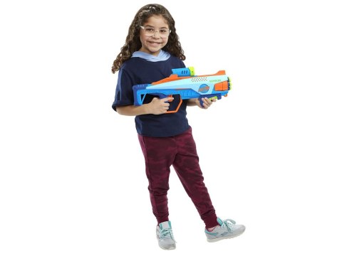 Nerf blaster Elite JR Rookie Pack wyrzutnia 32 naboje tarcze ZA5180 Nerf blaster Elite JR Rookie Pack wyrzutnia 32 naboje tarcze ZA5180
