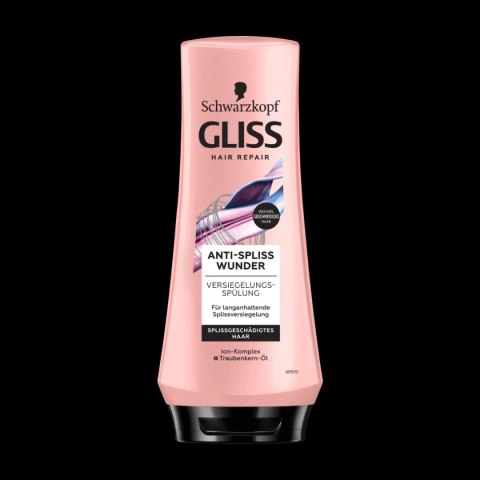 Gliss Anti-Spliss Wunder Odżywka do Włosów 200 ml DE