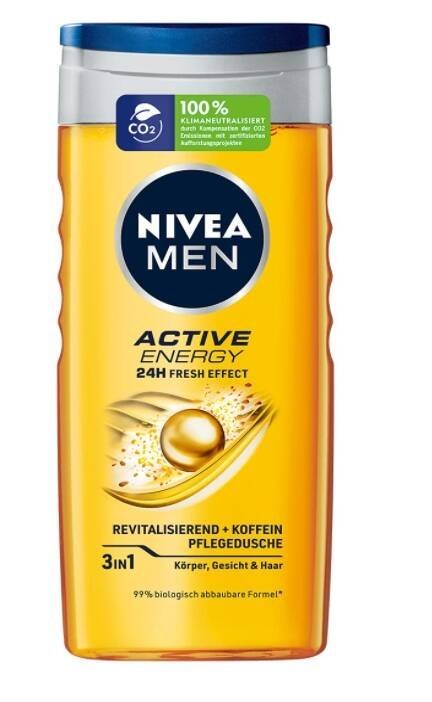 Nivea Men Active Energy Żel pod Prysznic 250 ml