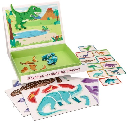 Tablica układanka magnetyczna - Dinozaury Tablica układanka magnetyczna - Dinozaury
