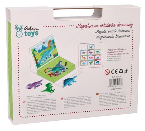Tablica układanka magnetyczna - Dinozaury Tablica układanka magnetyczna - Dinozaury