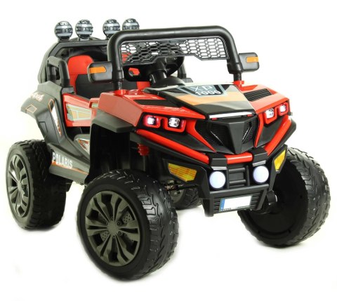 Auto na akumulator dla dzieci 4x4 skóra EVA pilot CAR-JM-14-CZERWONY Auto na akumulator dla dzieci 4x4 skóra EVA pilot CAR-JM-14-CZERWONY