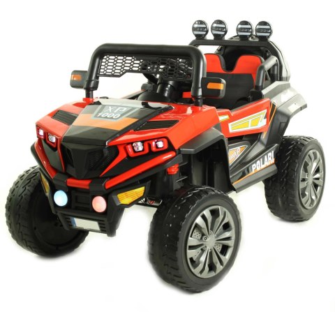 Auto na akumulator dla dzieci 4x4 skóra EVA pilot CAR-JM-14-CZERWONY Auto na akumulator dla dzieci 4x4 skóra EVA pilot CAR-JM-14-CZERWONY