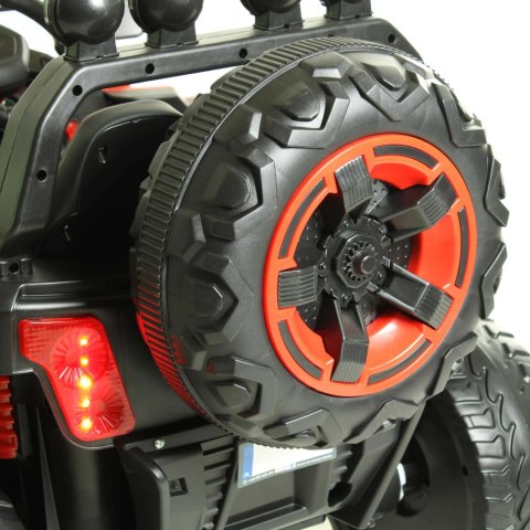 Auto na akumulator dla dzieci 4x4 skóra EVA pilot CAR-JM-14-CZERWONY Auto na akumulator dla dzieci 4x4 skóra EVA pilot CAR-JM-14-CZERWONY