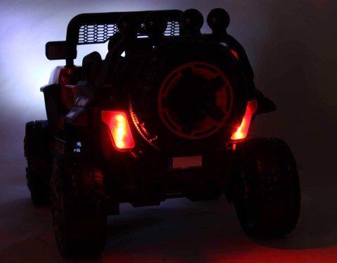 Auto na akumulator dla dzieci 4x4 skóra EVA pilot CAR-JM-14-CZERWONY Auto na akumulator dla dzieci 4x4 skóra EVA pilot CAR-JM-14-CZERWONY