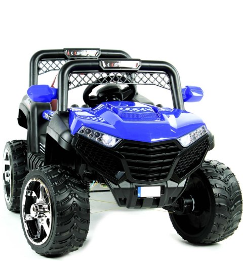 Auto na akumulator dla dzieci 4x4 skóra EVA pilot CAR-JM-6-NIEBIESKI Auto na akumulator dla dzieci 4x4 skóra EVA pilot CAR-JM-6-NIEBIESKI
