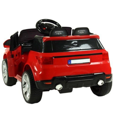 Auto na akumulator dla dzieci koła EVA 2 silniki Pilot CAR-M-2-CZERWONY Auto na akumulator dla dzieci koła EVA 2 silniki Pilot CAR-M-2-CZERWONY