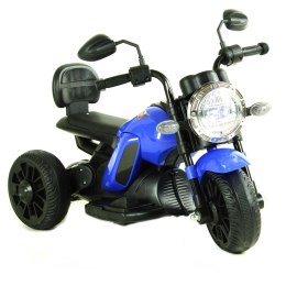 Motor na akumulator dla dzieci Trike światła muzyka MOTO-SX-4-NIEBIESKI