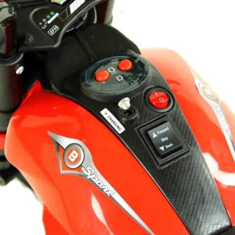 Motor na akumulator dla dzieci Trike światła muzyka MOTO-SX-4-NIEBIESKI Motor na akumulator dla dzieci Trike światła muzyka MOTO-SX-4-NIEBIESKI