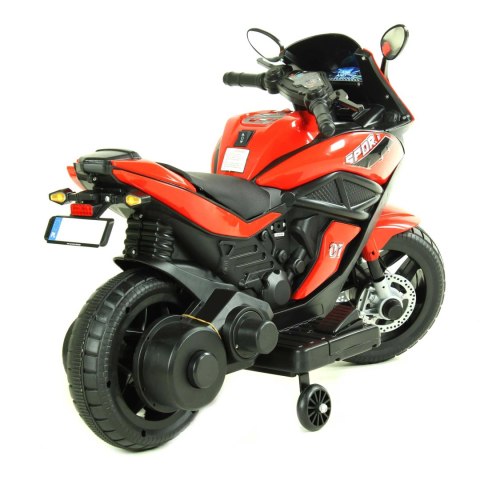 Motor na akumulator dla dzieci kufer MOTO-SX-5-CZERWONY Motor na akumulator dla dzieci kufer MOTO-SX-5-CZERWONY