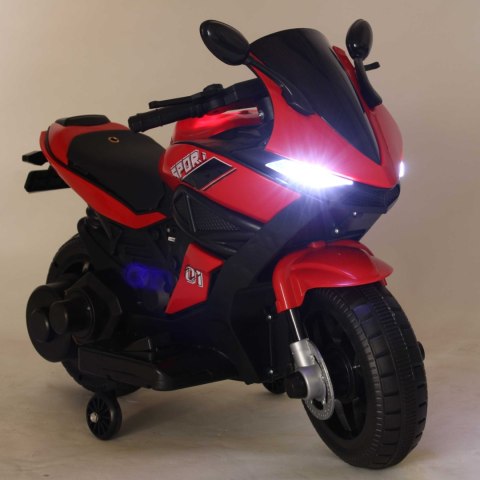 Motor na akumulator dla dzieci kufer MOTO-SX-5-CZERWONY Motor na akumulator dla dzieci kufer MOTO-SX-5-CZERWONY