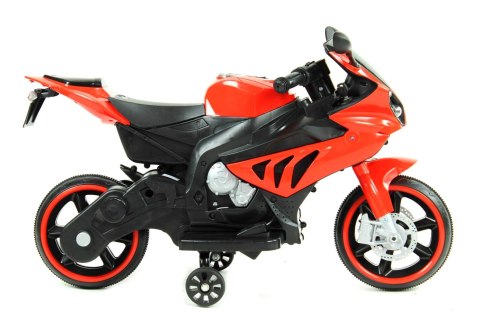 Motor na akumulator dla dzieci świecący MP3 LED MOTO-M-4-CZERWONY Motor na akumulator dla dzieci świecący MP3 LED MOTO-M-4-CZERWONY