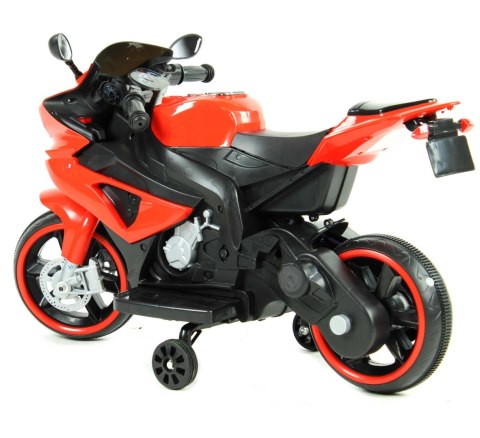 Motor na akumulator dla dzieci świecący MP3 LED MOTO-M-4-CZERWONY Motor na akumulator dla dzieci świecący MP3 LED MOTO-M-4-CZERWONY