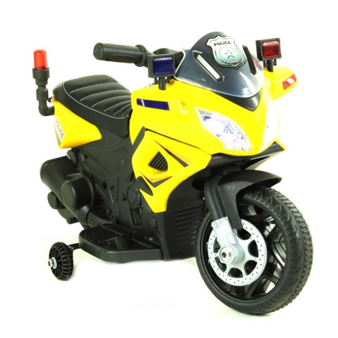 Motor na akumulator dla dzieci świecący kogut SKÓRA MOTO-SX-6-ŻÓŁTY Motor na akumulator dla dzieci świecący kogut SKÓRA MOTO-SX-6-ŻÓŁTY