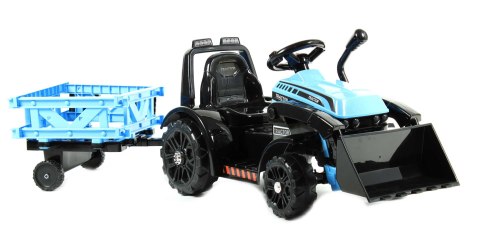 Traktor na akumulator dla dzieci przyczepka pilot TRAK-SX-2-NIEBIESKI Traktor na akumulator dla dzieci przyczepka pilot TRAK-SX-2-NIEBIESKI