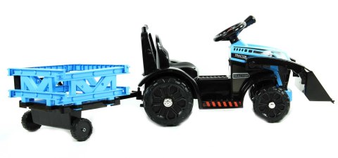Traktor na akumulator dla dzieci przyczepka pilot TRAK-SX-2-NIEBIESKI Traktor na akumulator dla dzieci przyczepka pilot TRAK-SX-2-NIEBIESKI