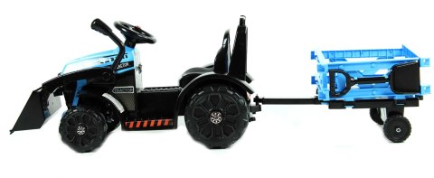 Traktor na akumulator dla dzieci przyczepka pilot TRAK-SX-2-NIEBIESKI Traktor na akumulator dla dzieci przyczepka pilot TRAK-SX-2-NIEBIESKI