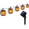 LAMPA SOLARNA KULE OGNIOWE 7CM 5SZT