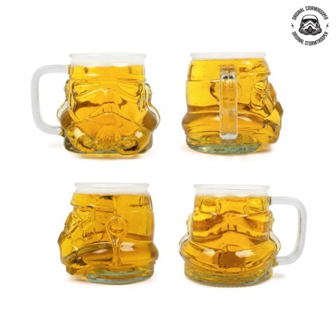 Star Wars - Kufel szklany STORMTROOPER 600 ml Star Wars - Kufel szklany STORMTROOPER 600 ml