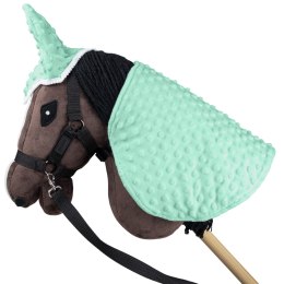 Derka i nauszniki Skippi dla Hobby Horse - zielony - pastelowa