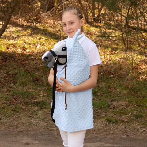 Peleryna Skippi dla Hobby Horse - błękitna - prezent na dzień dziecka Peleryna Skippi dla Hobby Horse - błękitna - prezent na dzień dziecka