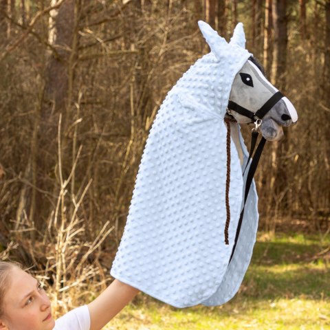 Peleryna Skippi dla Hobby Horse - błękitna - prezent na dzień dziecka Peleryna Skippi dla Hobby Horse - błękitna - prezent na dzień dziecka