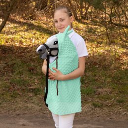 Peleryna Skippi dla Hobby Horse - miętowy - prezent dla dziewczynki