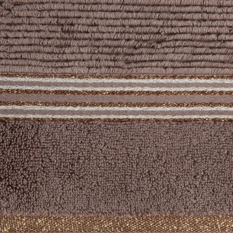 Ręcznik 70x140 Filon 12 brązowy 530g/m2 Eurofirany Ręcznik 70x140 Filon 12 brązowy 530g/m2 Eurofirany