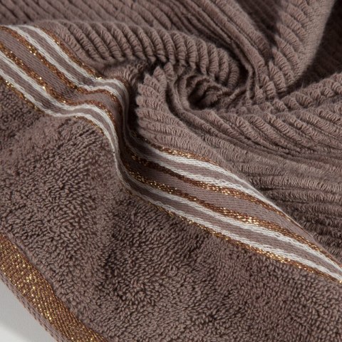 Ręcznik 70x140 Filon 12 brązowy 530g/m2 Eurofirany Ręcznik 70x140 Filon 12 brązowy 530g/m2 Eurofirany