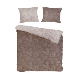 Pościel bawełniana BAHAMA BROWN/220x200 COTTONLOVE JACQUARD