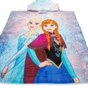 Poncho dla dzieci 50x100 Frozen Anna Elza różowy ręcznik z kapturem dziecięcy S24