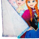 Poncho dla dzieci 50x100 Frozen Anna Elza różowy ręcznik z kapturem dziecięcy S24