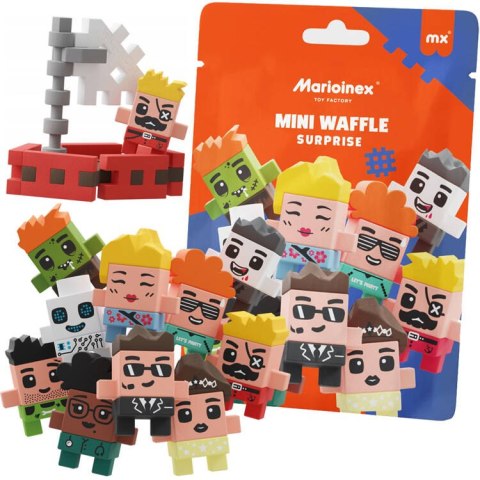 Marioinex Klocki Mini Waffle Surprise 2w1 saszetka figurka klocki ZA5040 Marioinex Klocki Mini Waffle Surprise 2w1 saszetka figurka klocki ZA5040