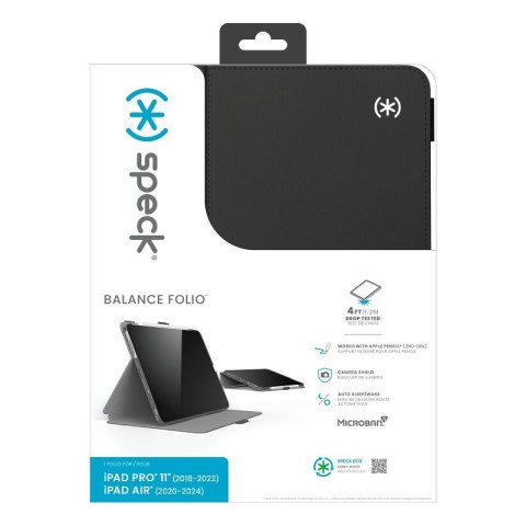 Speck Balance Folio - Etui iPad Air 11" M2 (2024) (Black) Speck Balance Folio - Etui iPad Air 11" M2 (2024) (Black)