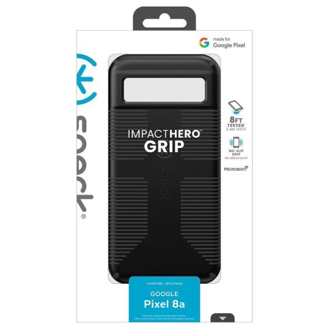Speck ImpactHero Grip - Etui Google Pixel 8A (Czarny) Speck ImpactHero Grip - Etui Google Pixel 8A (Czarny)