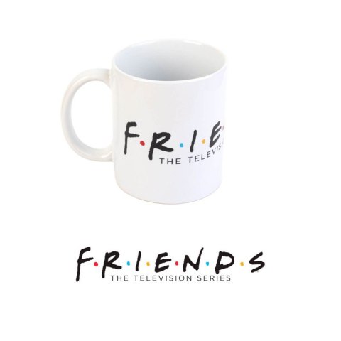 Friends - Kubek ceramiczny w pudełku prezentowym 350 ml (Biały) Friends - Kubek ceramiczny w pudełku prezentowym 350 ml (Biały)