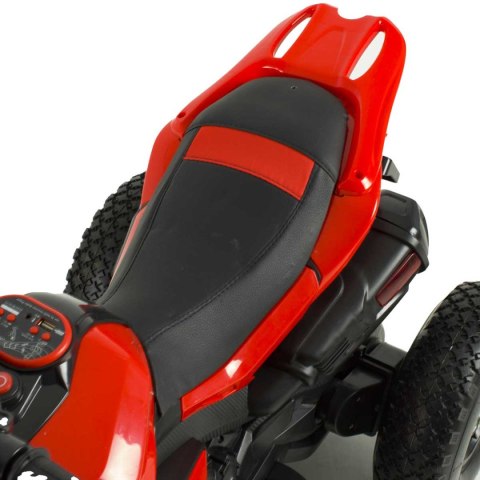 Motor na akumulator pompowane koła skóra MOTO-M-13-NIEBIESKI Motor na akumulator pompowane koła skóra MOTO-M-13-NIEBIESKI