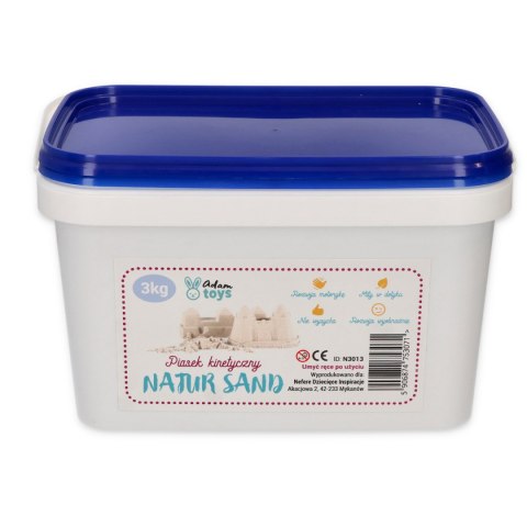 Piasek kinetyczny NaturSand 3kg - beżowy Piasek kinetyczny NaturSand 3kg - beżowy