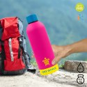 Butelka termiczna 0,5L Kamai Gio Style, stal nierdzewna, różowa