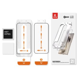 Crong EasyShield 2-Pack - Szkło hartowane Samsung Galaxy S24 Ultra (2 sztuki)