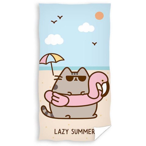 Ręcznik bawełniany 70x140 Pusheen lato