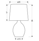 Ambon lampa gabinetowa 1x40W E14 czarny